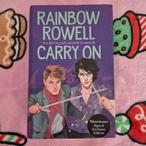 Waterstones Signed Exclusive Edition Carry On By Rainbow Rowell